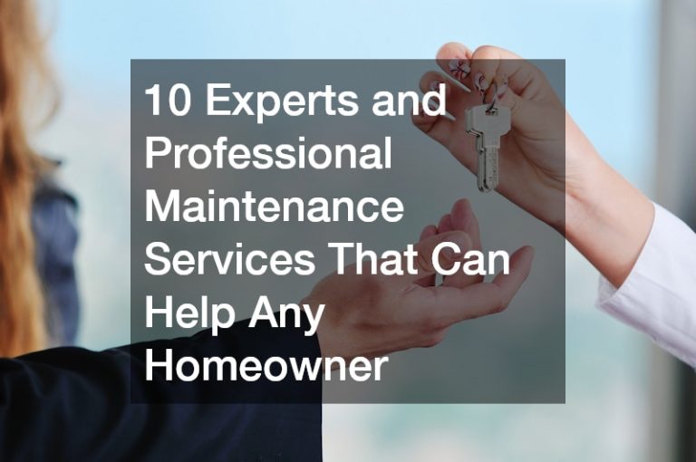 professional maintenance services